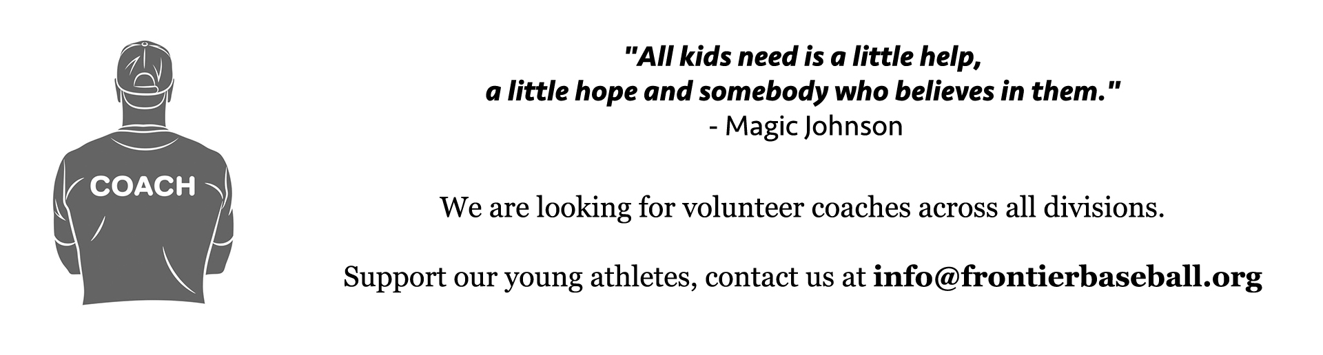 Coaches needed